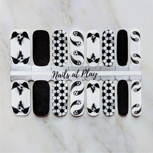 5 for $20 Nail Wraps- Kiss my Cleats